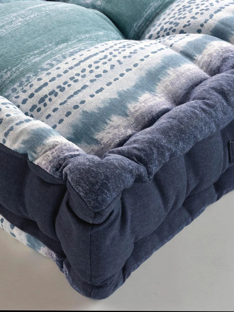 Coussin de Palette matelasse Mikonos   Multicolore