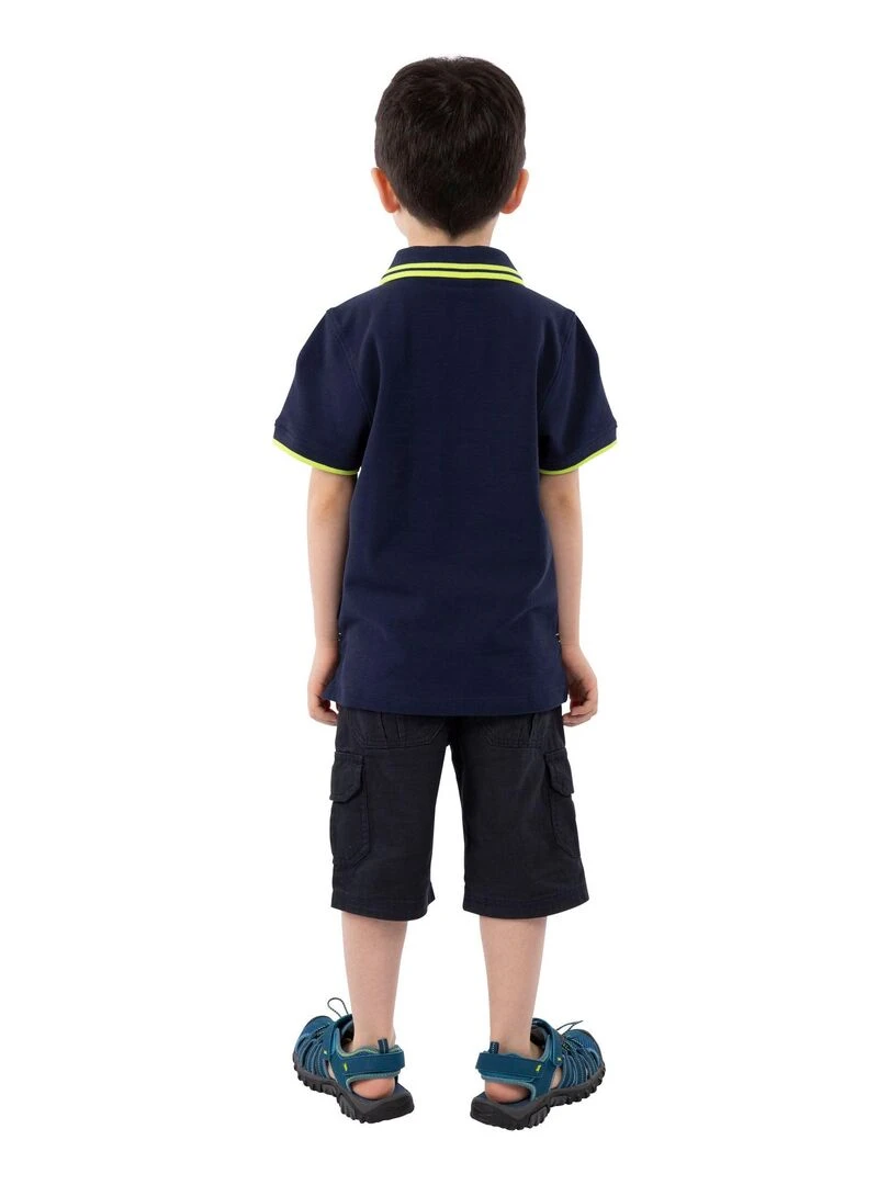 Trespass   Polo OUTLINE   Bleu marine