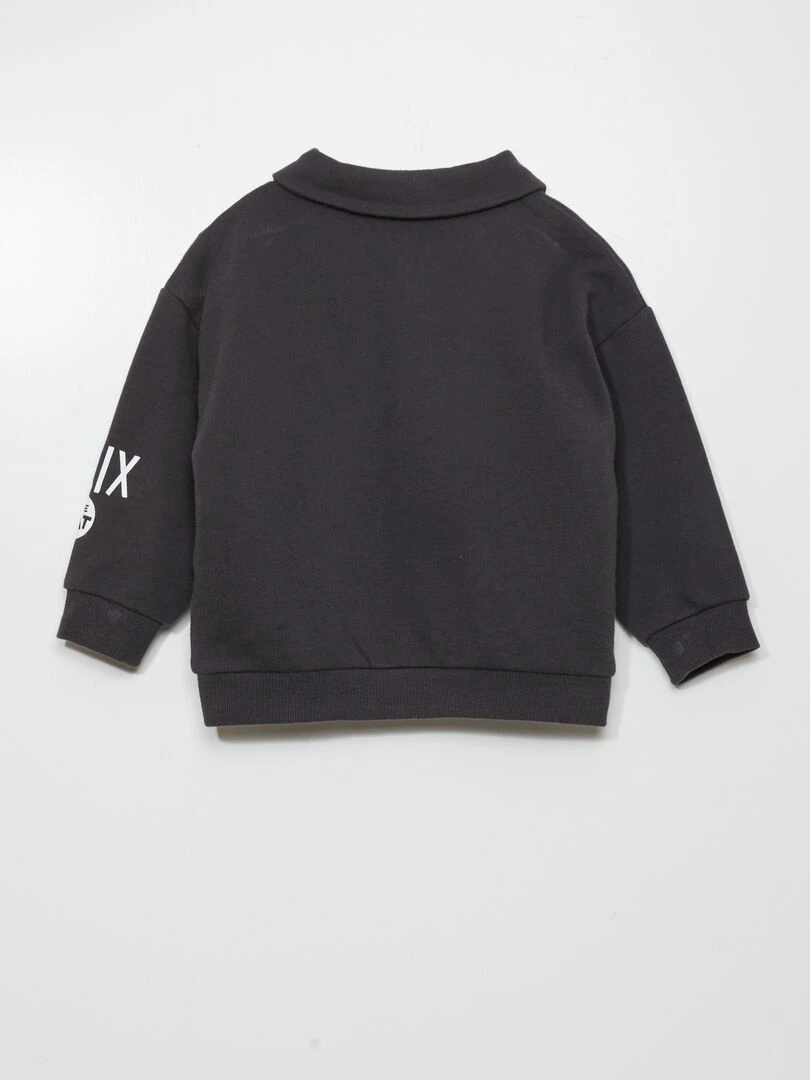 Sweat imprimé   Noir