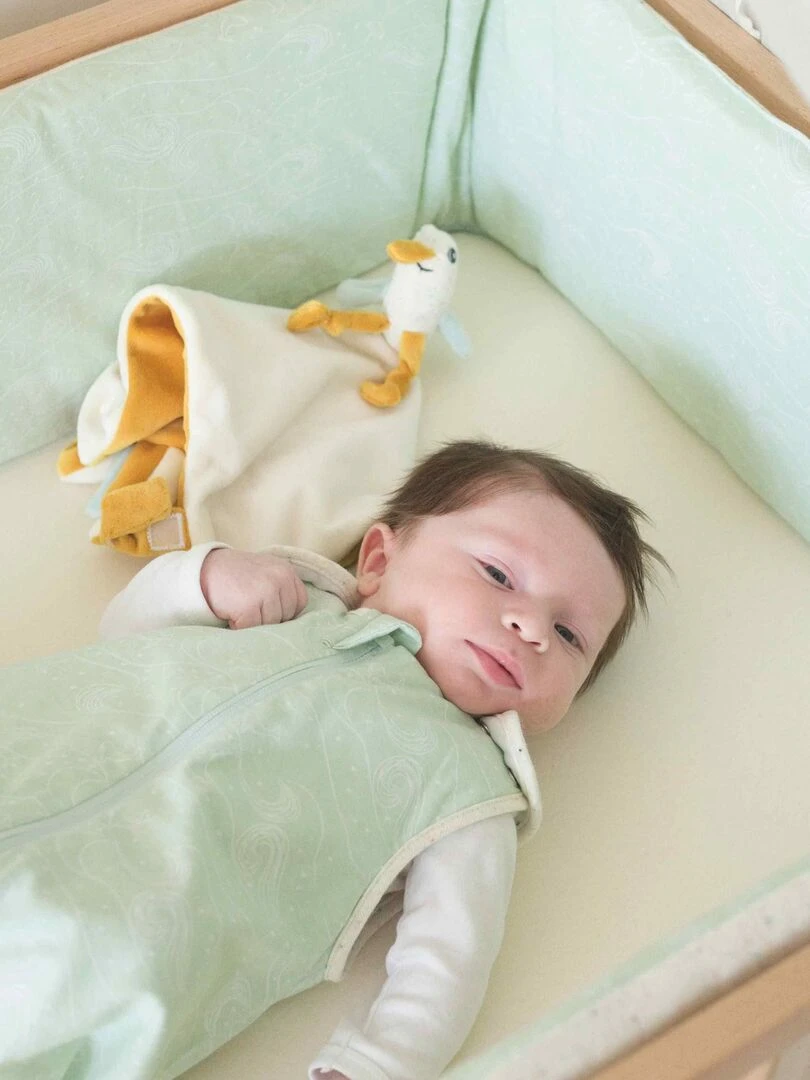 Doudou naissance bébé Trois Kilos Sept   Moutarde