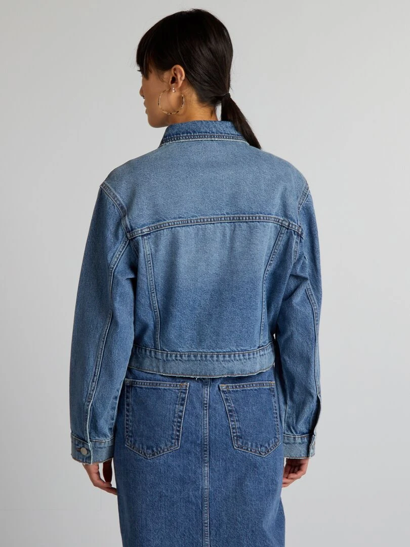 Veste courte en jean   Stone