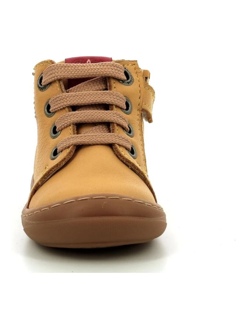 Bottillons Cuir Chyoso   Jaune