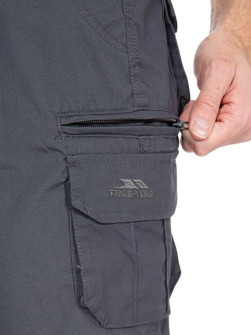 Trespass Gally   Short de randonnée   Noir Gris