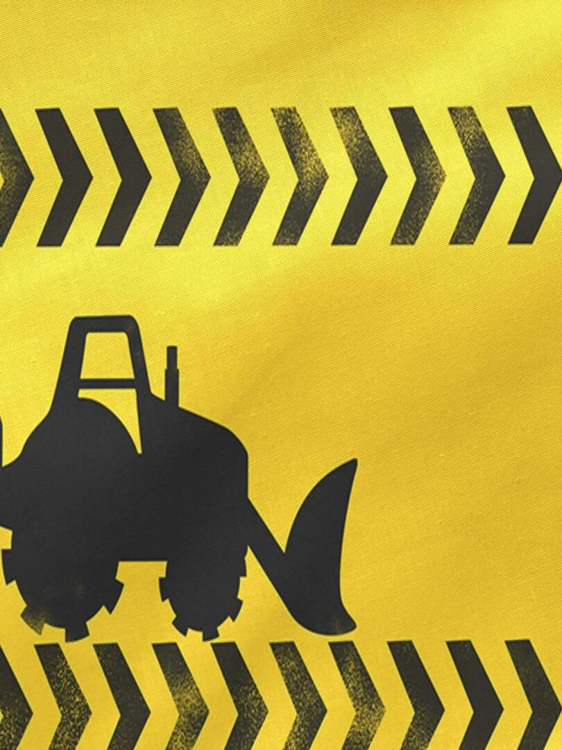 Taie d'oreiller Machinery "Happyfriday"   Rouge