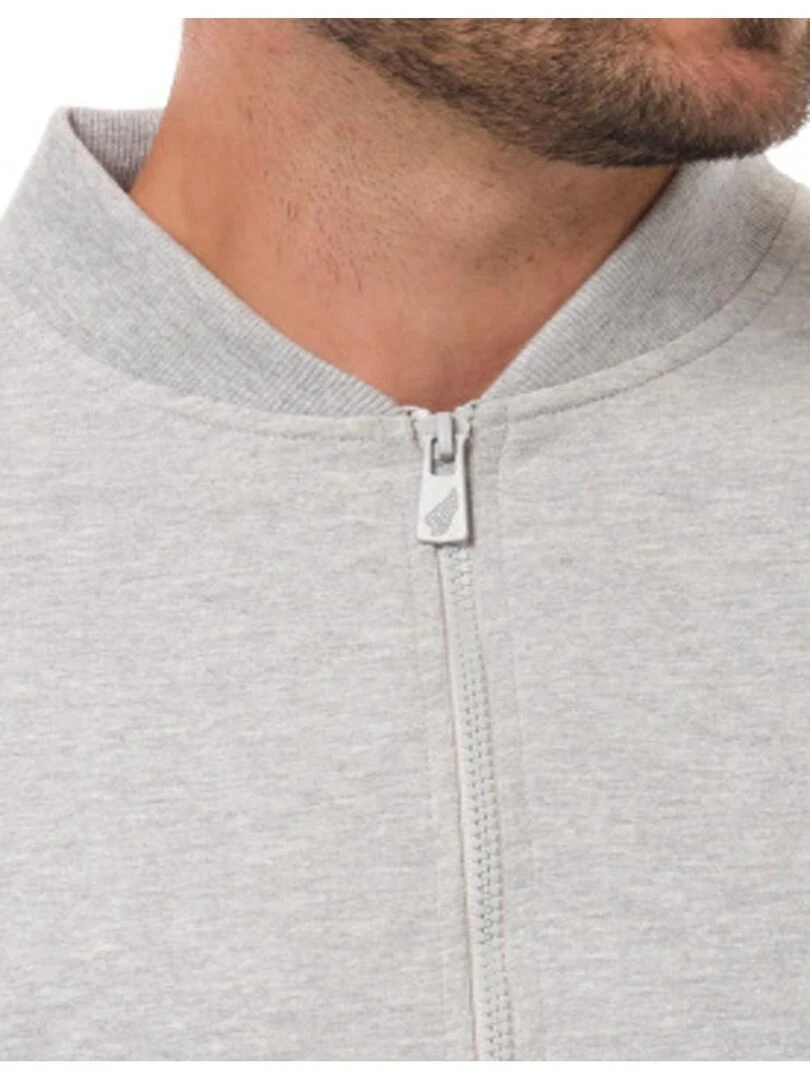 Gilet zippé Kebello   Gris