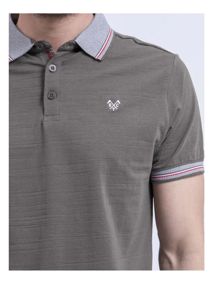 Polo manches courtes PIMALIK   Kaki