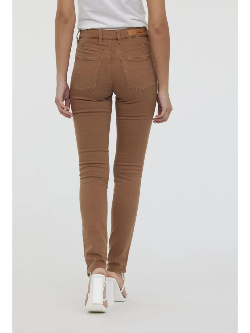 Lee Cooper   Pantalon coton slim LC135   Blanc