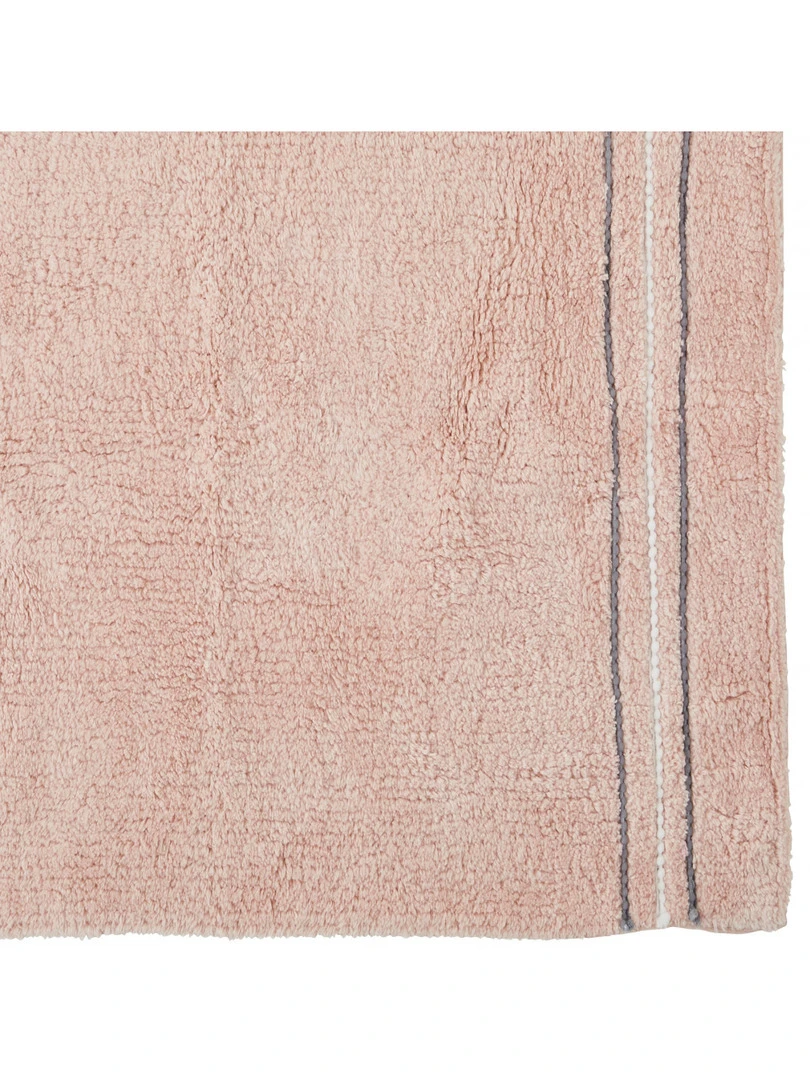 Tapis De Bain Fantaisie Coton 50x80cm Aqua Pool Rose clair