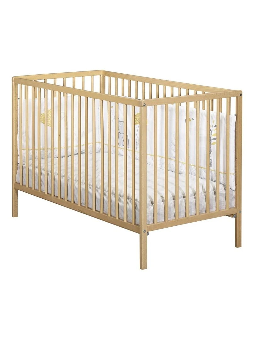 Lit bébé FIRST BABYPRICE Marron