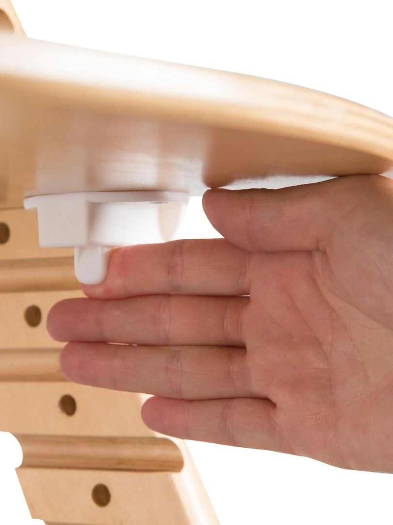 ROBA Chaise Haute Évolutive "Sit Up Click"   Fermeture À Clic Innovante   Beige