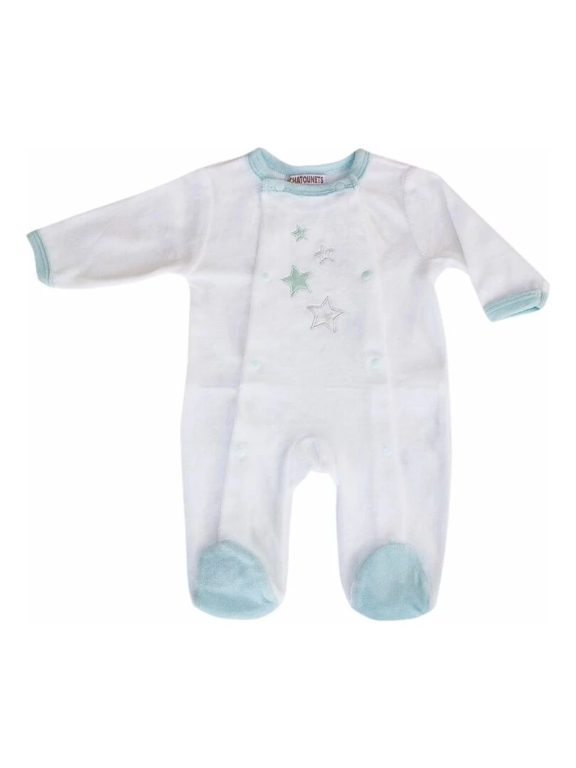 Pyjama "NEONAT 2.0" LES CHATOUNETS Bleu