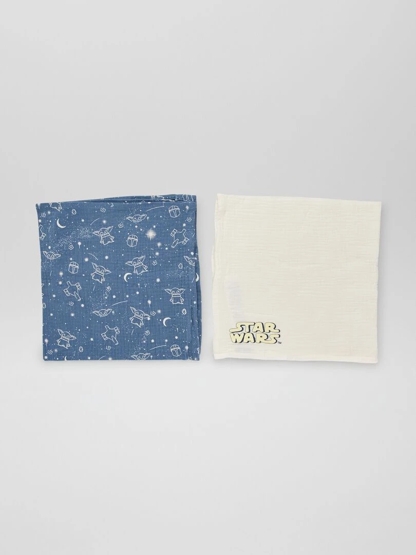 Lot de 2 langes 'Star Wars'   Bleu