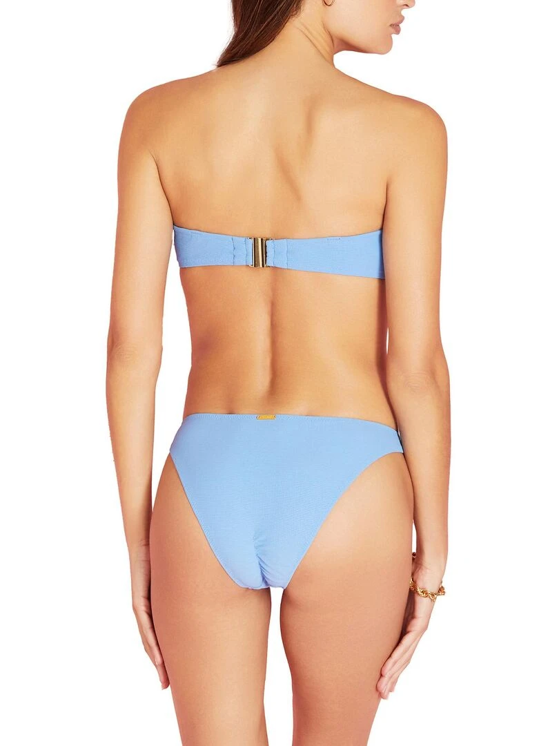 Haut maillot de bain bandeau Miami   Bleu