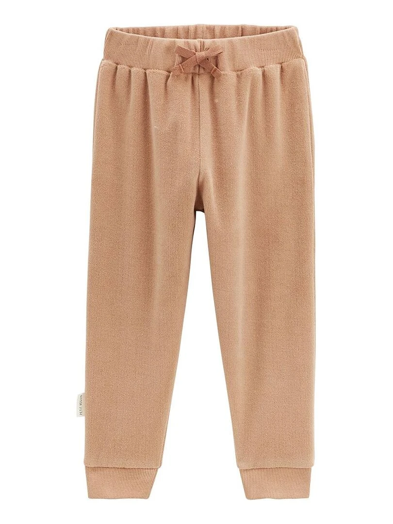 Pyjama enfant en velours Montreal   Camel