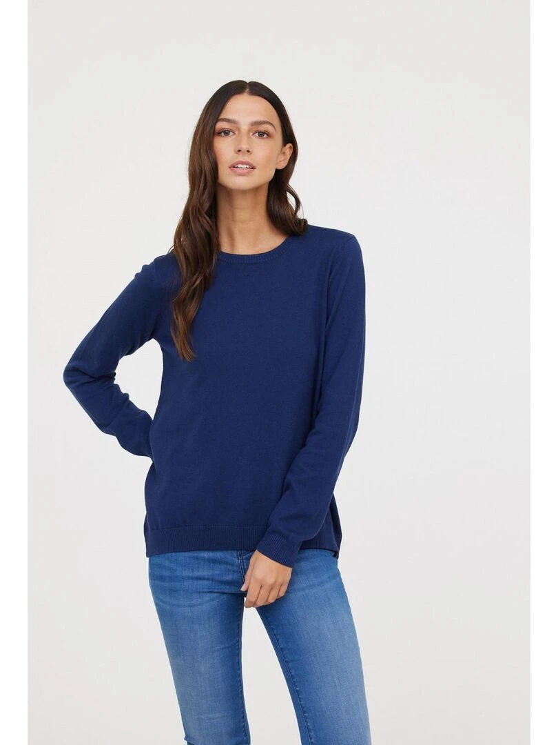 Lee Cooper Pull coton regular CACIRI Bleu marine