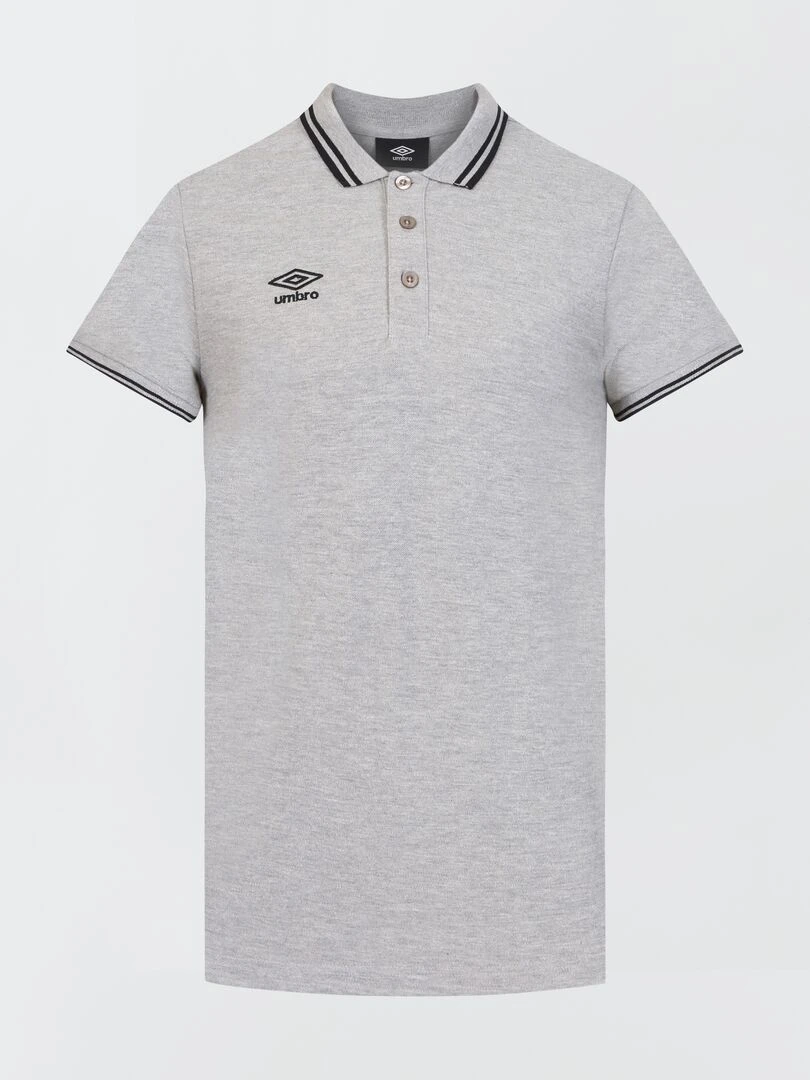 Polo 'Umbro' en piqué de coton Gris clair