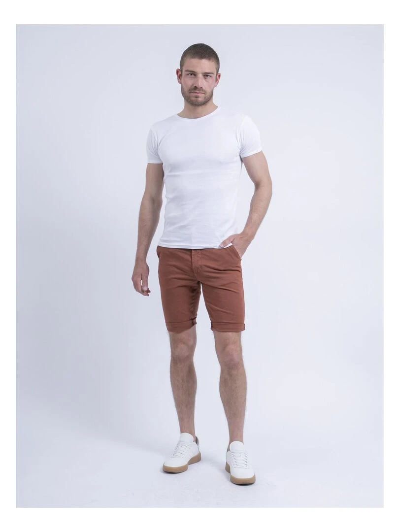 Bermuda chino BABILITO   Rouge brique