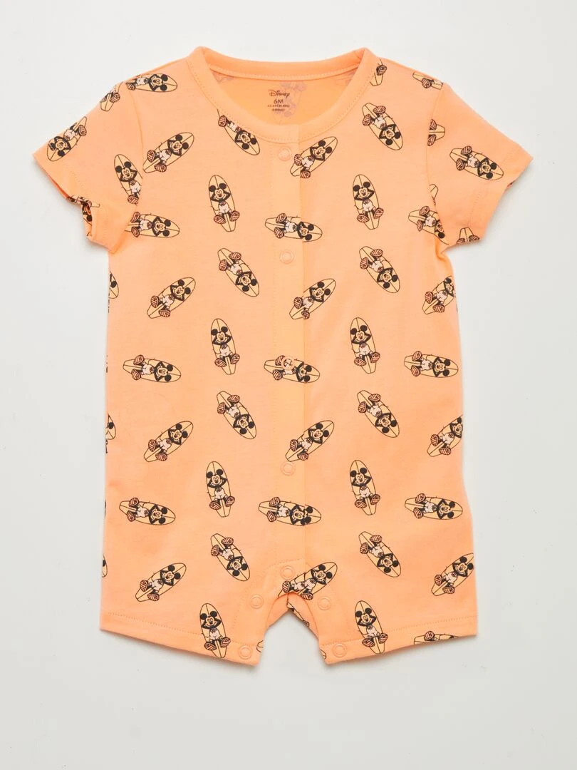 Barboteuse de nuit 'Disney' Orange