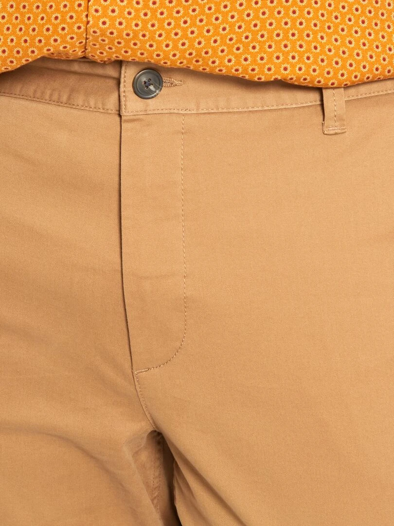 Chino slim   L32   marron