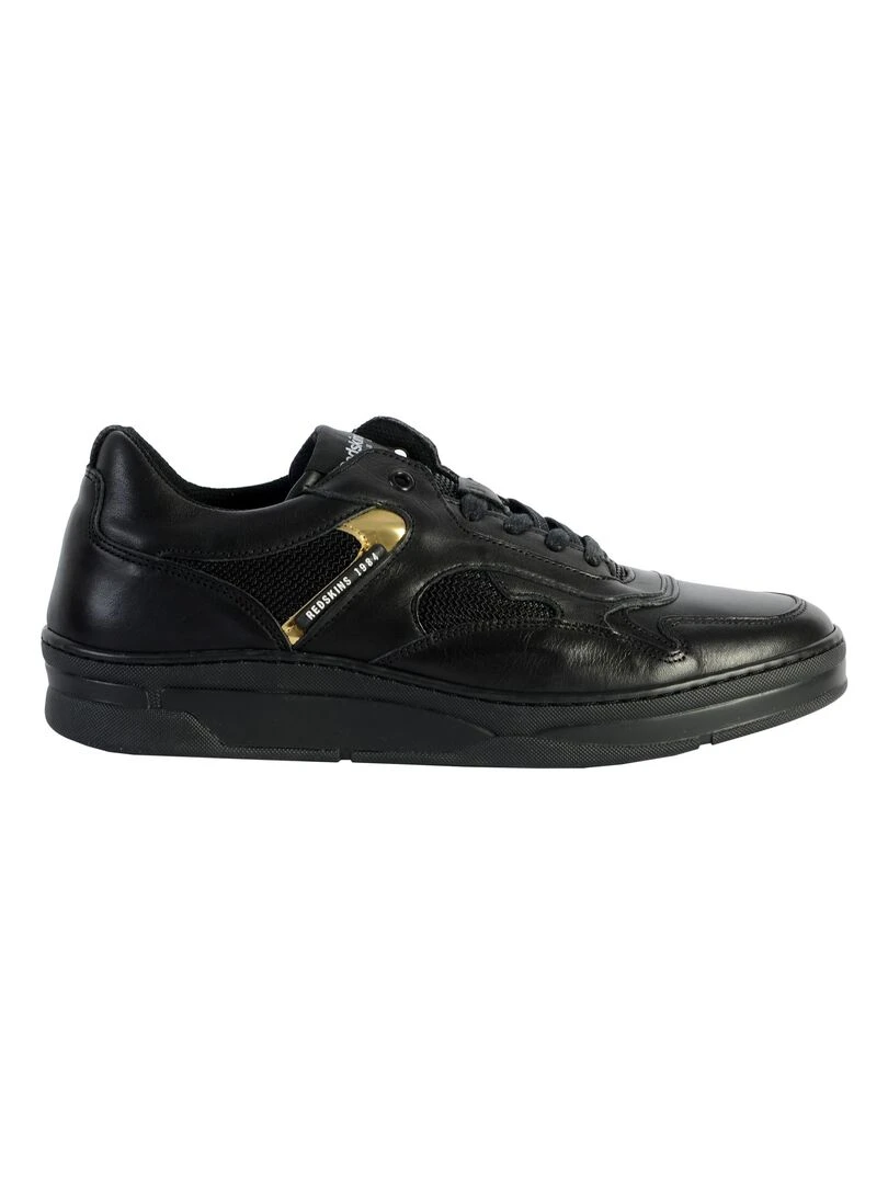 Basket Redskins Textuel Noir