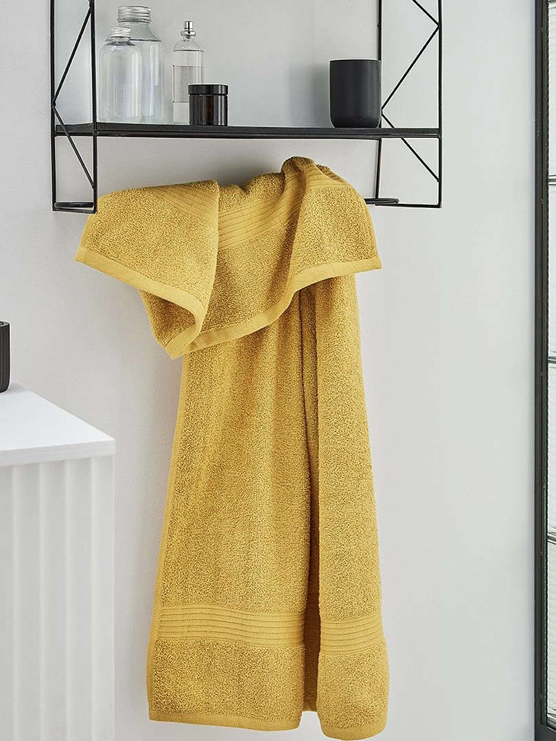 Drap de bain 70 x 130 cm Jaune