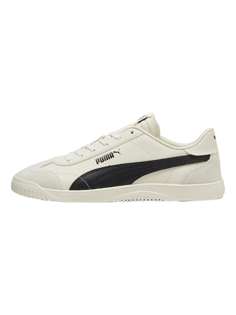 Basket Cuir Puma Club 5v5 SD Ivoire