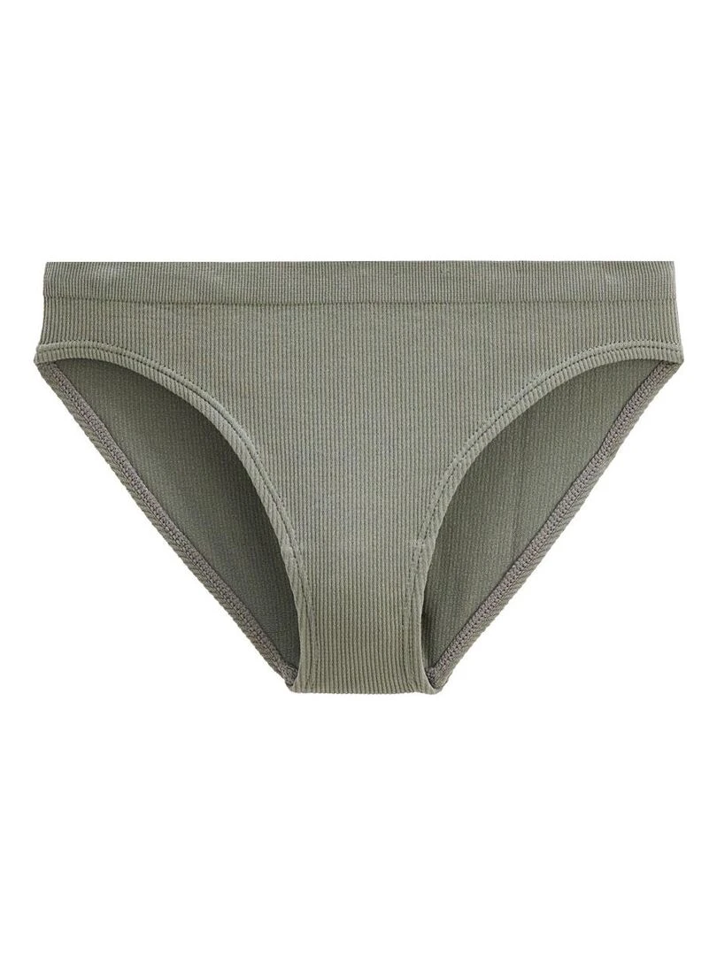 Lot de 2 culottes fille gris et kaki Saeva   Kaki