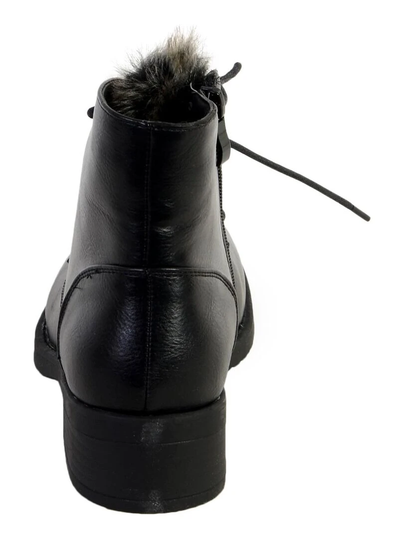 Boots Fourrees The Divine Factory   Noir