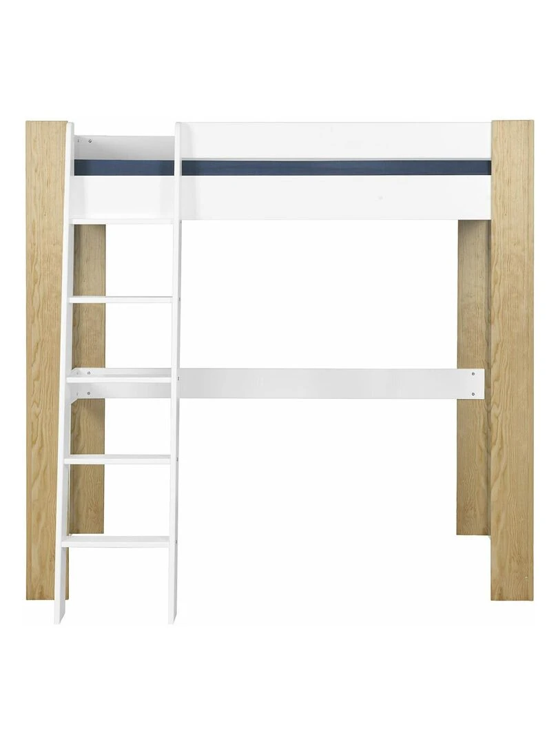 Lit mezzanine Ali   AKITEN RETAIL   Blanc Marron