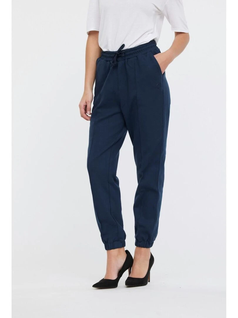 Lee Cooper Pantalon coton chino slim fit NIMA Bleu marine