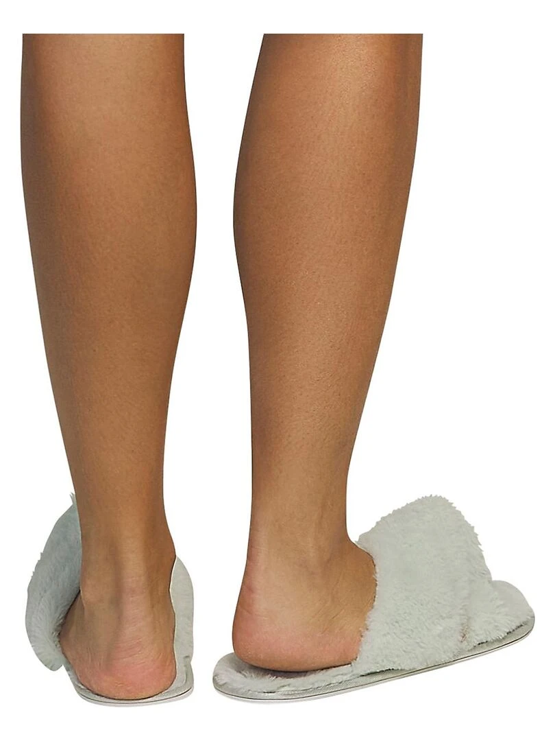 Chaussons plats bouts ouverts Complementos   Vert