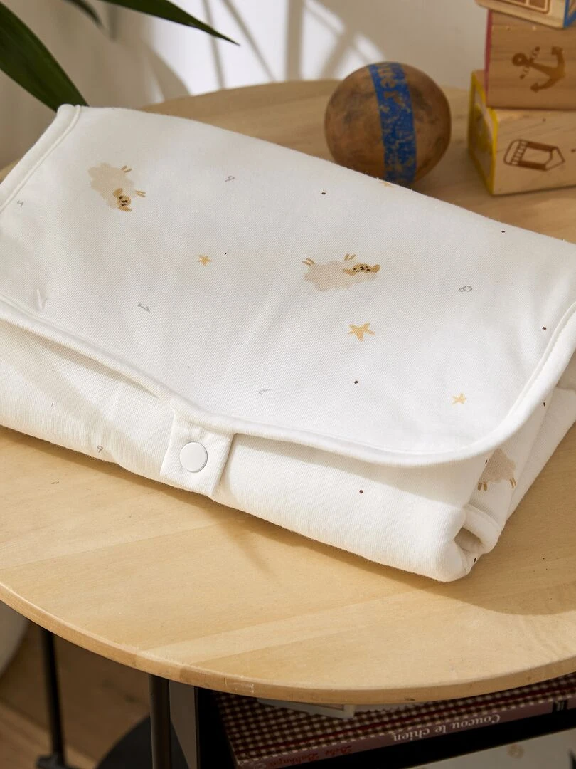 Tapis à langer Blanc