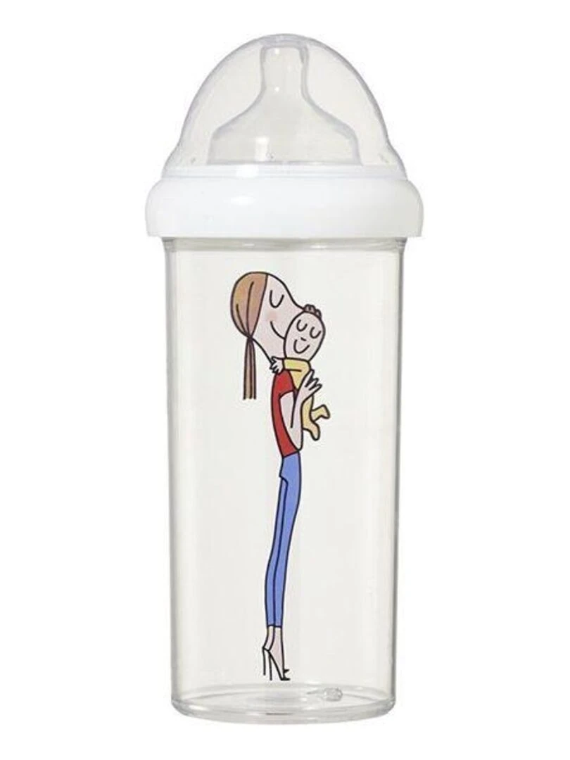 Biberon Maman 360 ml Le Biberon Français Blanc