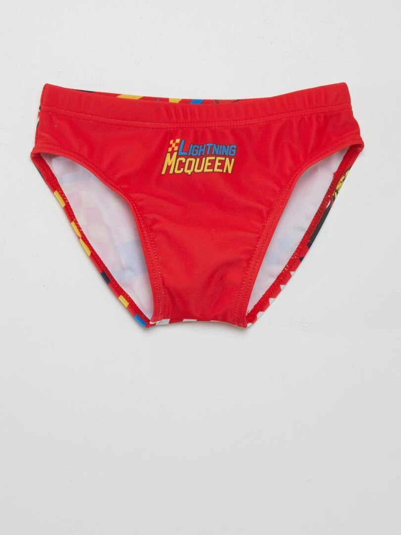 Slip de bain 'Cars' Rouge