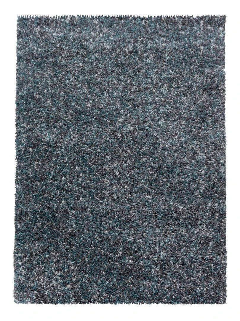 Tapis shaggy UNI D OEKO TEX® Bleu