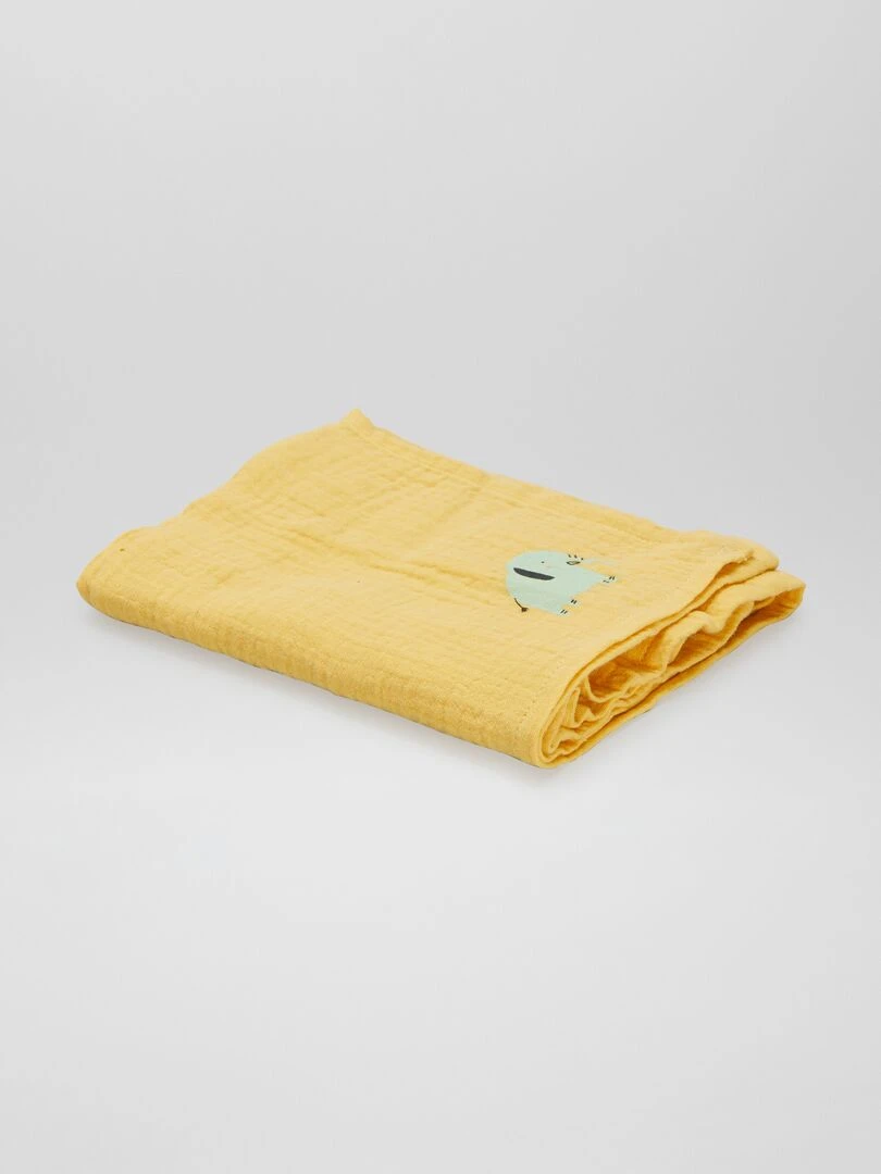 Lot de 3 langes   Jaune/Gris