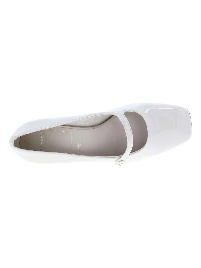 TAMARIS   Escarpins talon décroché haut   Beige