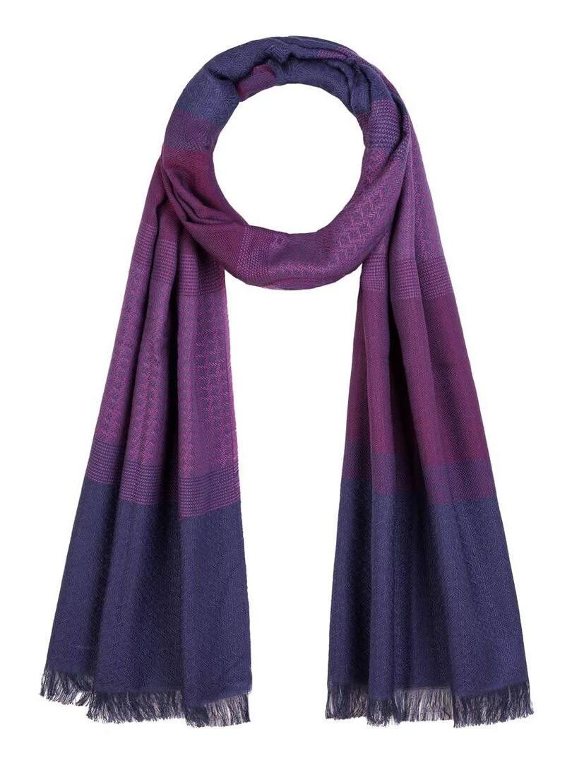 Echarpe Légère Girona Fabriqué en France Violet