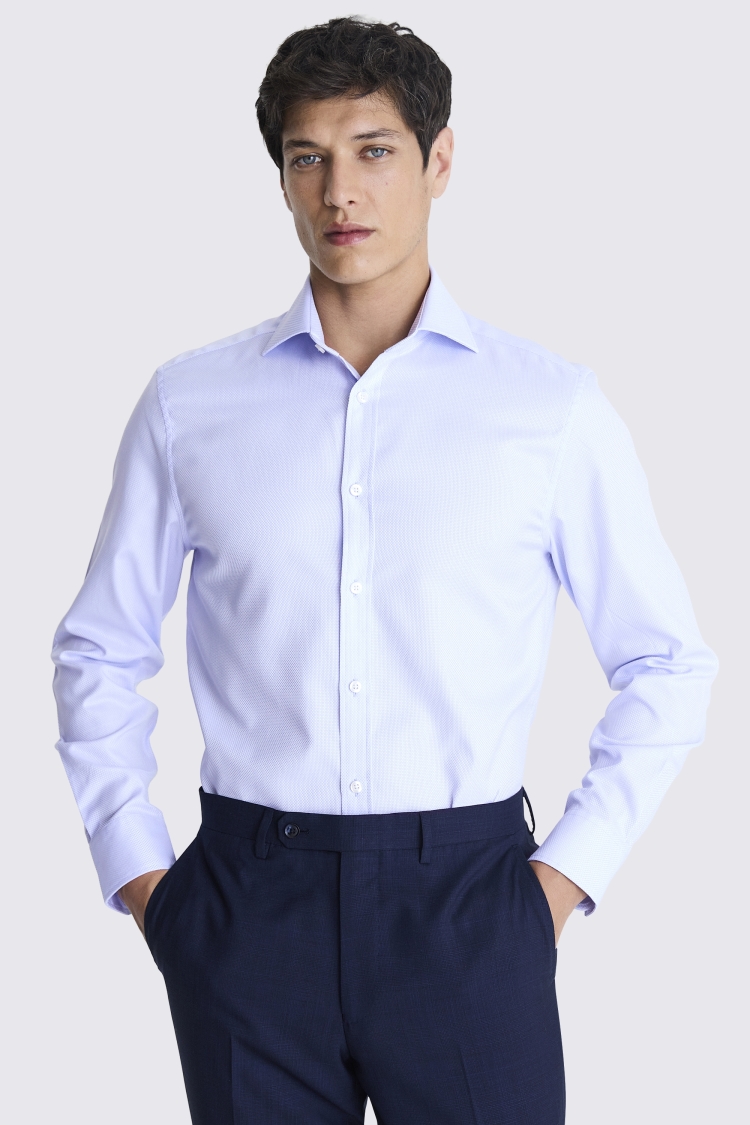 Tailored Fit Sky Dobby Shirt Buy Online at Moss