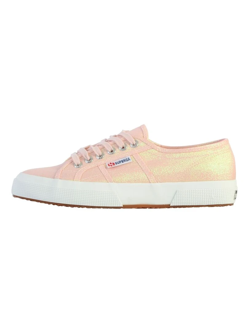 Basket Basse à Lacets Superga Lamew Rose