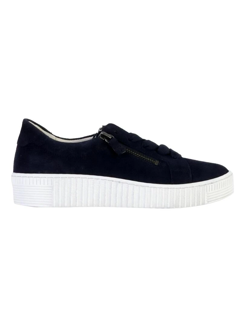 Basket Cuir Gabor Atlantik Bleu