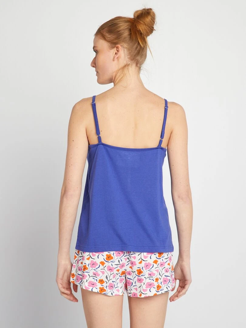 Ensemble de pyjama 'Naf naf' 2 pièces Bleu