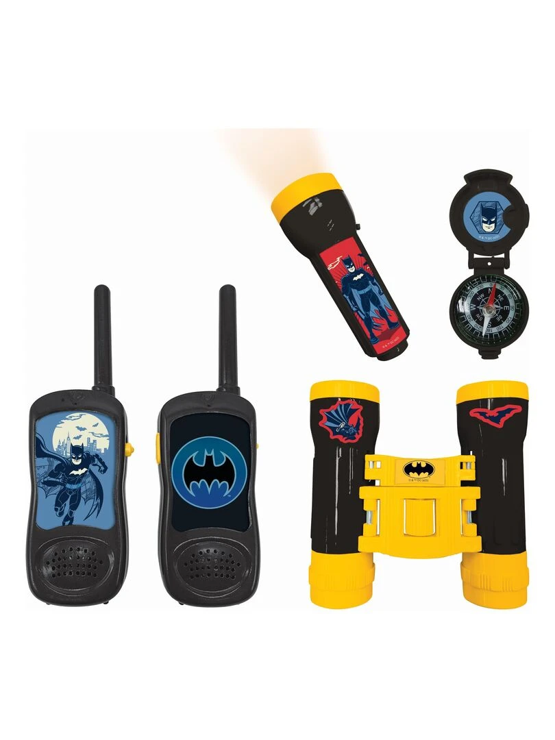 Kit d’aventurier Batman avec Talkie Walkies portée 120m jumelles et boussole N/A
