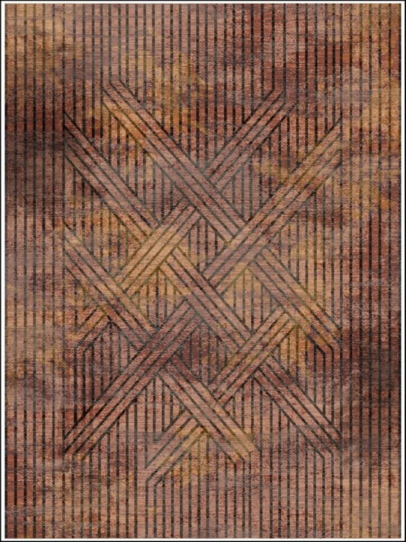 Tapis FISUN Orange Orange