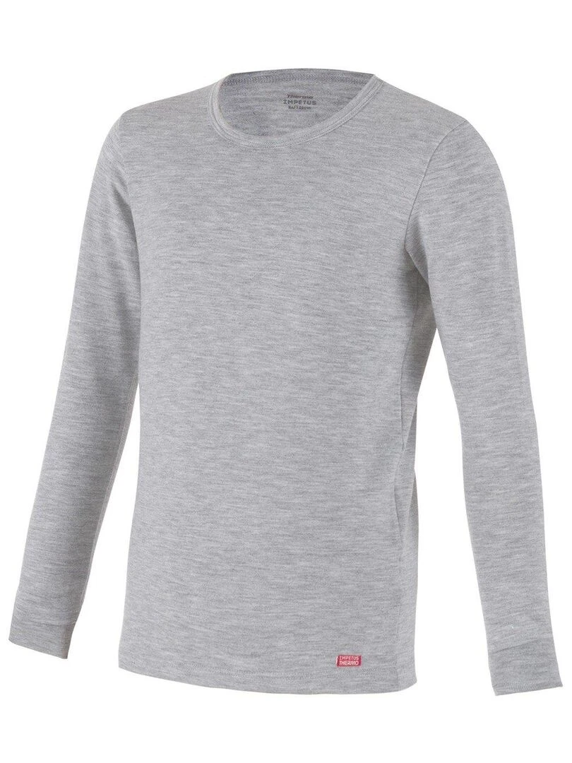 Impetus Junior   Tricot de peau manches longues Thermo   Gris