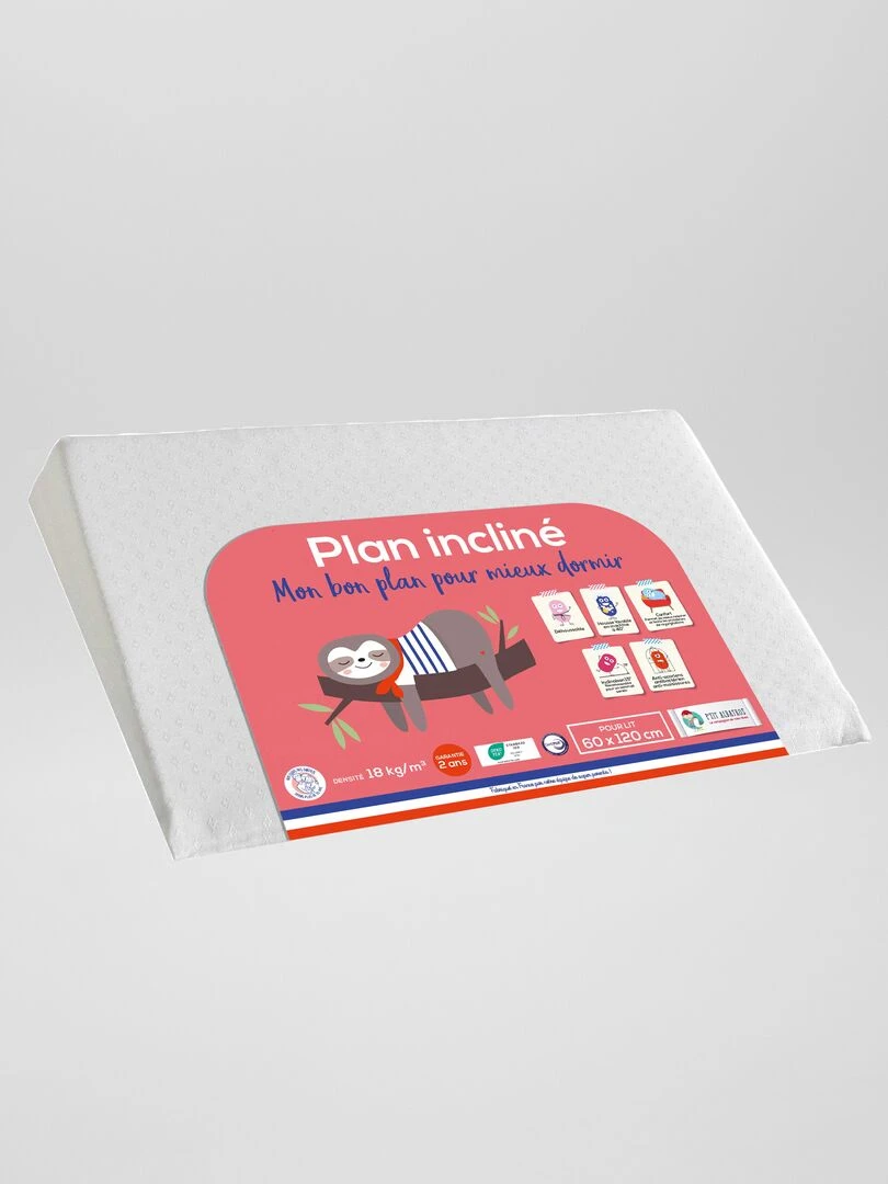Inclinateur de lit déhoussable 'P'tit Albatros'   blanc