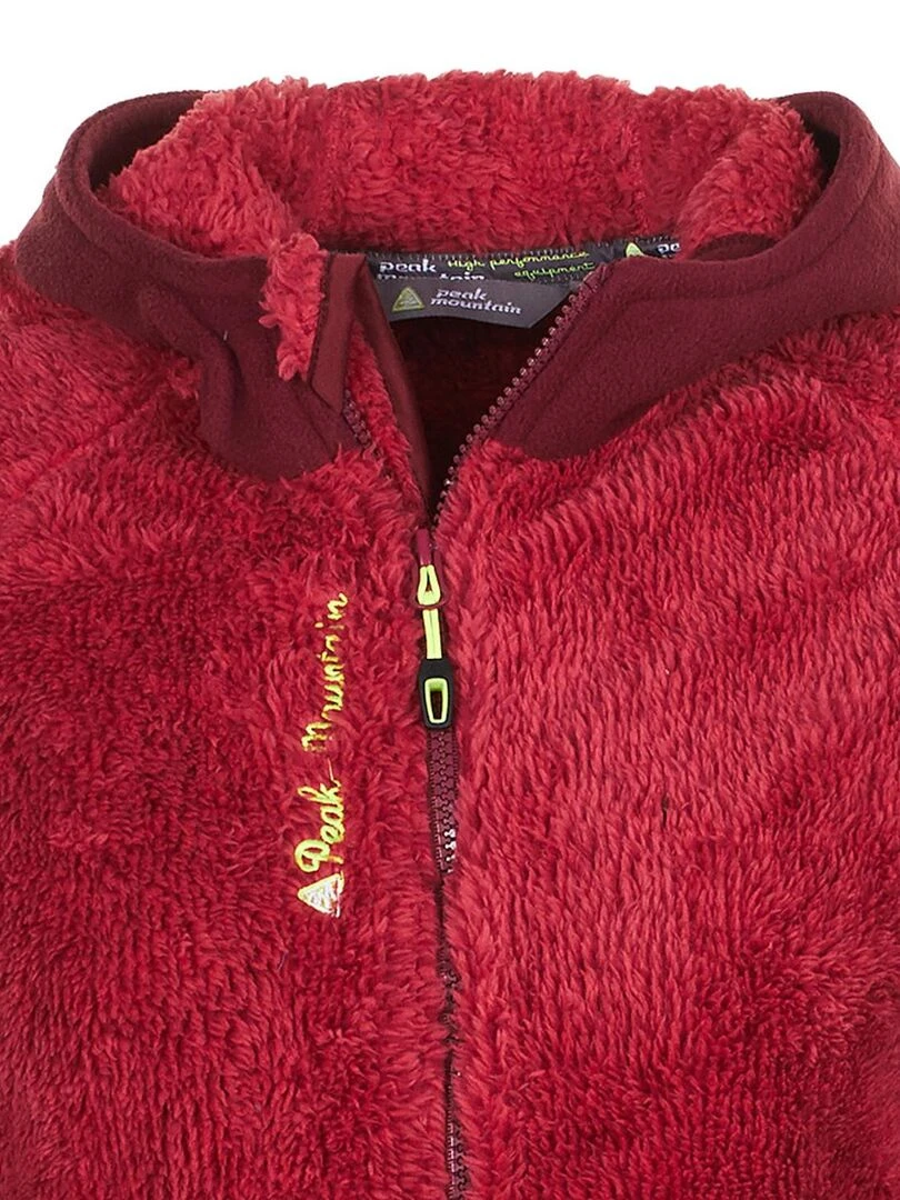 Blouson polaire femme ALMERIA   Rose fushia