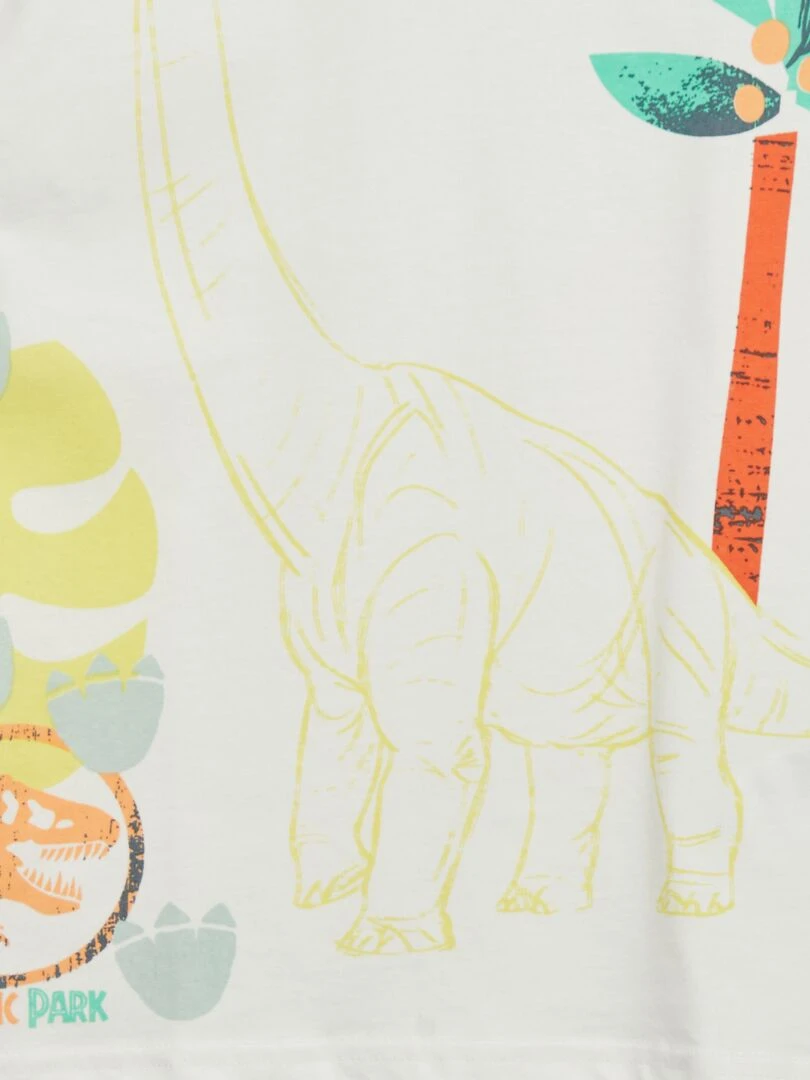 T shirt 'Jurassic Park' Beige