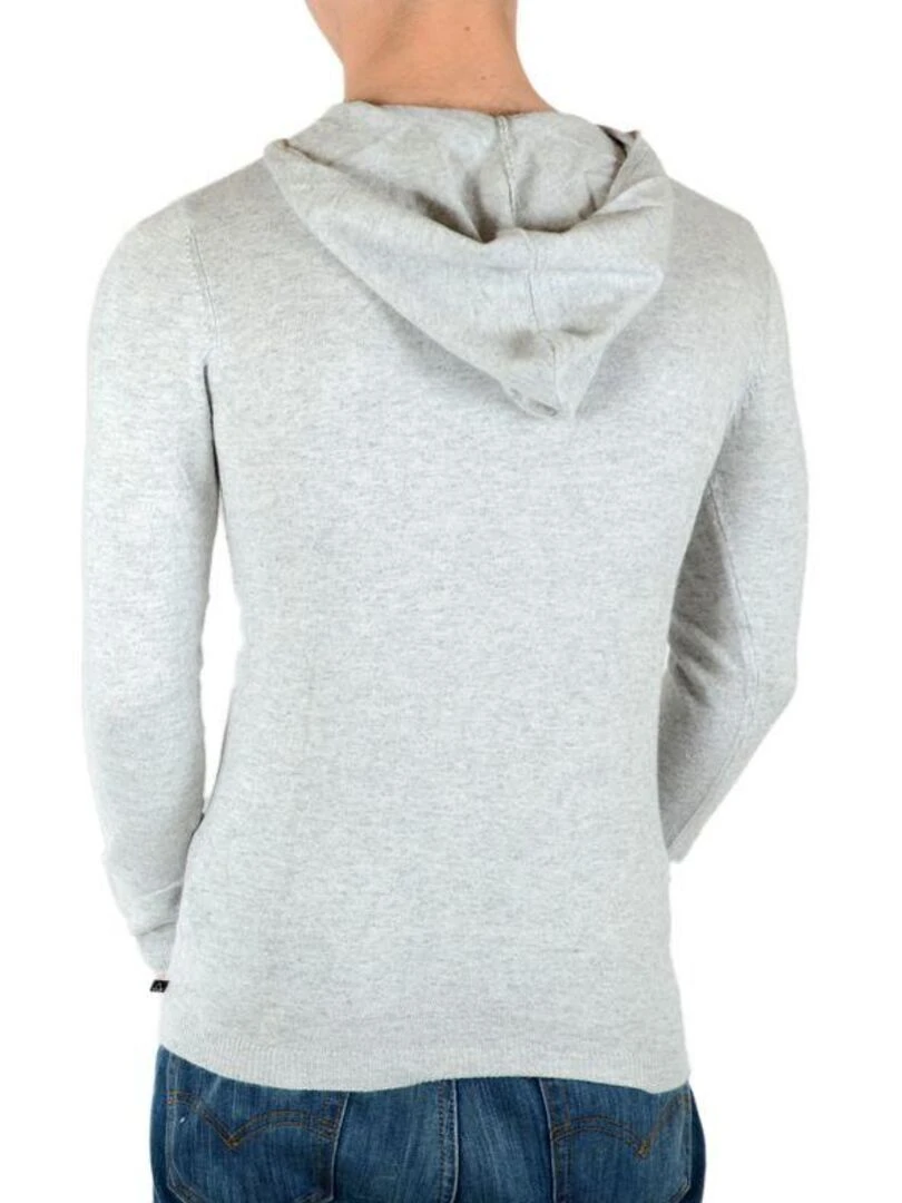 Sweat Little Eleven Paris Mokabama Mixte Garçon  Fille  Gris Chiné   Gris