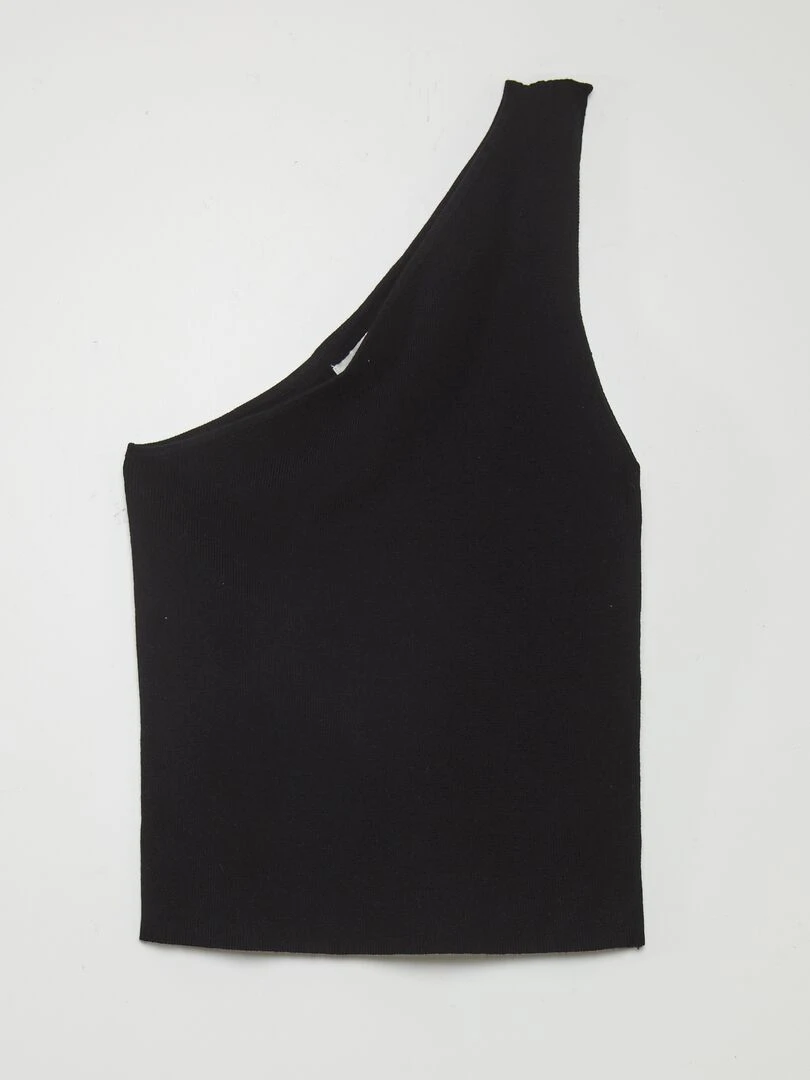 Top one shoulder 'JDY' noir
